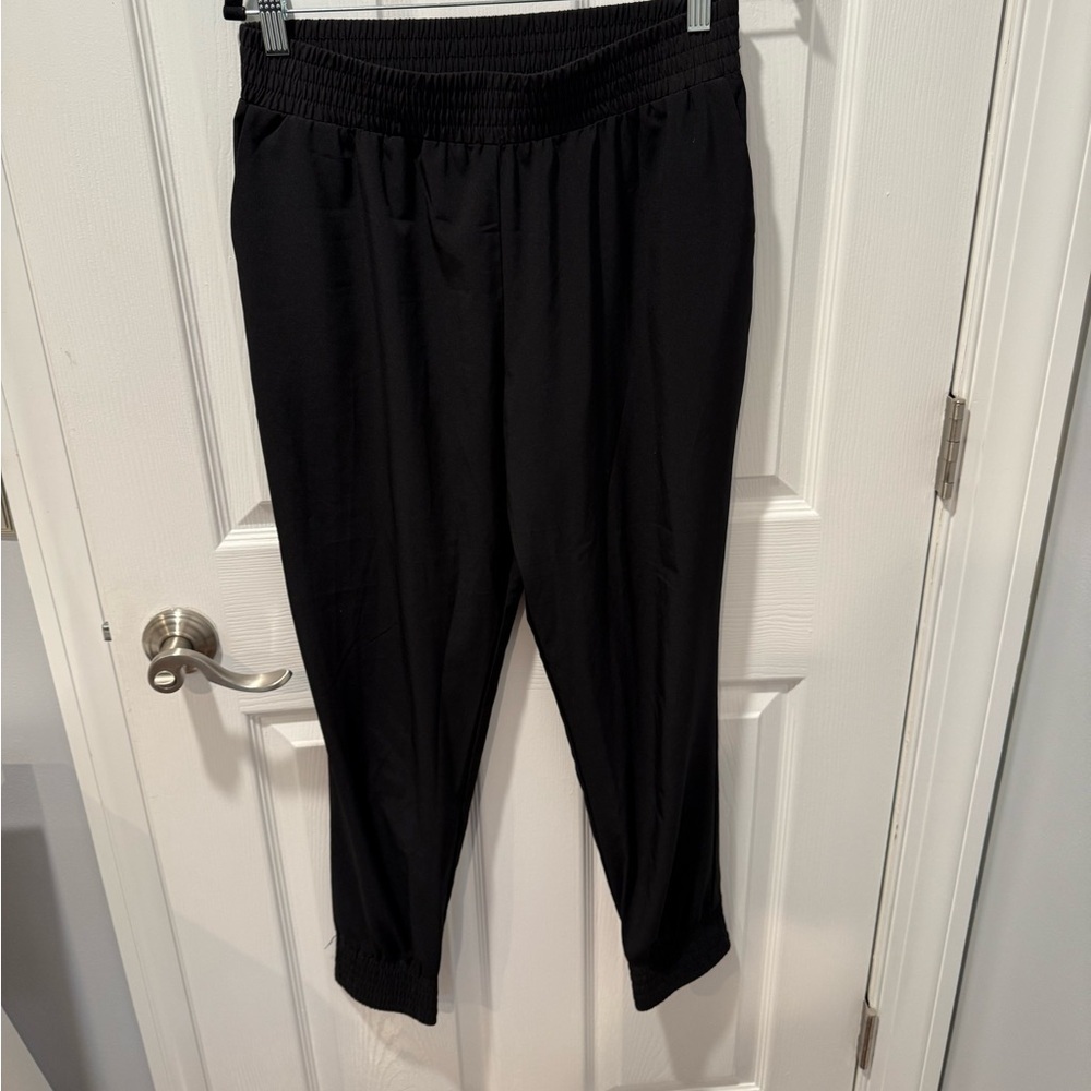 Women's Black Pants Aqua